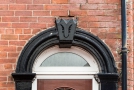 Noticing that the Hornby Street sign is actually above #2 Hornby where my dad lived in 1903.