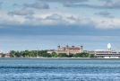 First view of Ellis Island