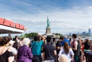 First View of Statue of Liberty