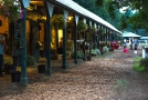 2o6a1178 Shed row area. Notice the individual horse stalls inside the shed row area.